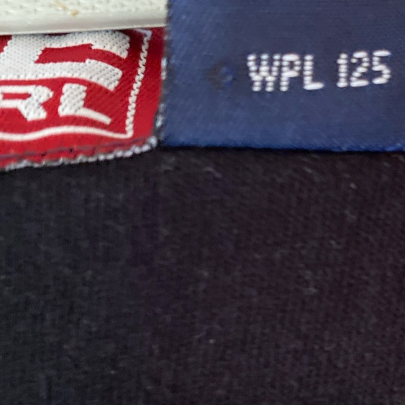 Ralph Lauren Chaps Mountain Gear snowboard Printed polo shirt Sz L USA - Picture 6 of 11